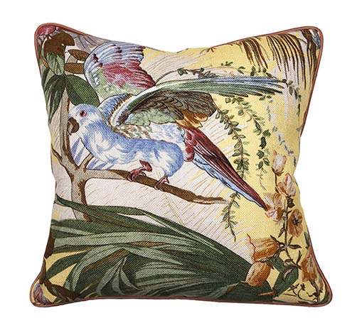 Подушка Sanctuary Floral Marigold Ralph Lauren Home, стоимость 28 000 руб.  Фотография 2