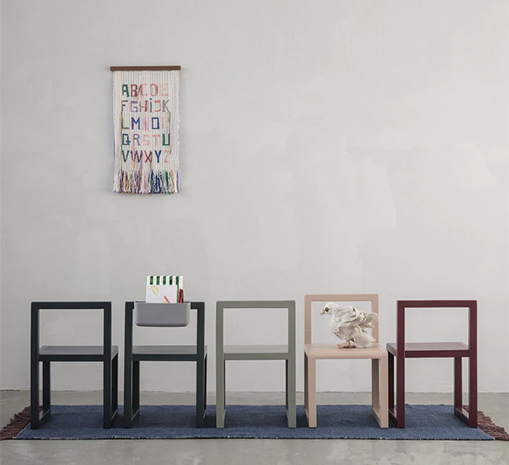 Стул LITTLE ARCHITECT Grey Ferm Living, стоимость 17 600 руб.  Фотография 4