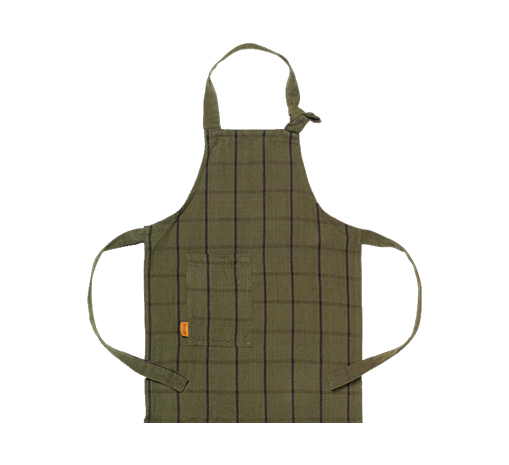 Фартук Kids Hale Apron Green\Black Ferm Living, стоимость 5 100 руб.  Фотография 2