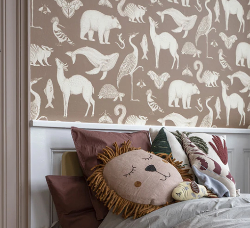 Обои Katie Scott Animals Tofi Ferm Living, стоимость 11 900 руб.  Фотография 3