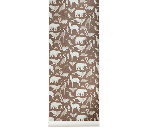 Обои Katie Scott Animals Tofi Ferm Living, стоимость 11 900 руб.  Фотография 1