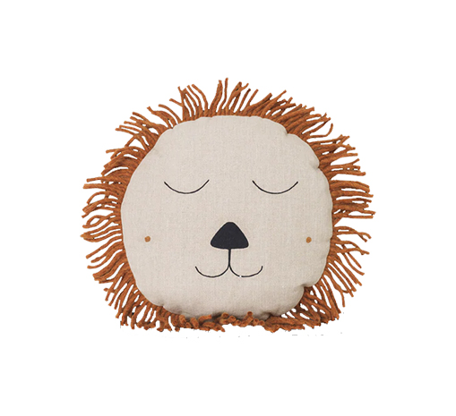 Подушка Safari Lion Natural Ferm Living, стоимость 9 600 руб.  Фотография 2