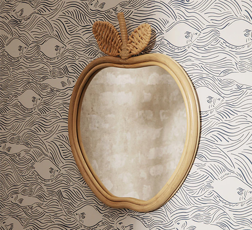 Зеркало APPLE Natural Ferm Living, стоимость 13 800 руб.  Фотография 1