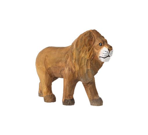 Фигурка Animal Hand-carved Lion Ferm Living, стоимость 4 400 руб.  Фотография 3