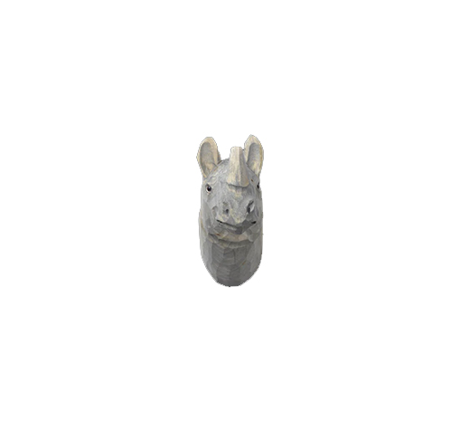 Крючок Animal Hand-carved Hook Rhino Ferm Living, стоимость 3 300 руб.  Фотография 1