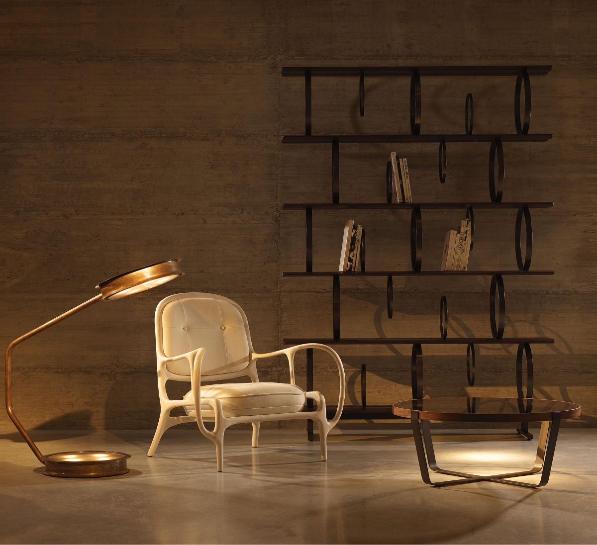 Стеллаж FLYING CIRCLES Ceccotti Collezioni, стоимость 2 200 000 руб.  Фотография 7