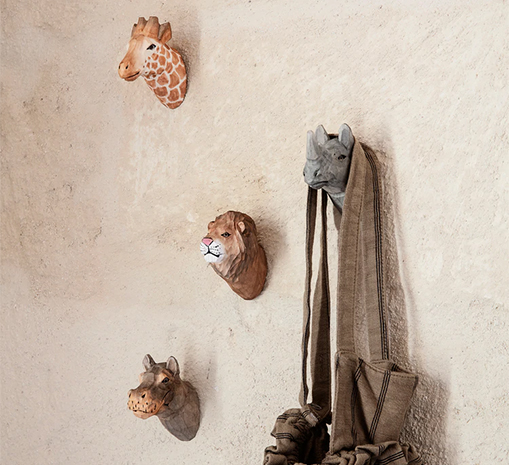 Крючок Animal Hand-carved Hook Rhino Ferm Living, стоимость 3 300 руб.  Фотография 2