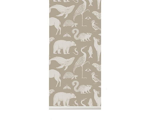 Обои Katie Scott Animals Sand Ferm Living, стоимость 11 900 руб. 