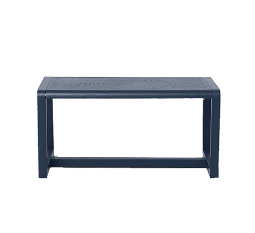 Скамейка LITTLE ARCHITECT Dark Blue Ferm Living, стоимость 22 800 руб.  Фотография 2