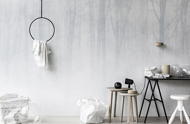 Умиротворение скандинавской природы. Обои Skog от Sandberg