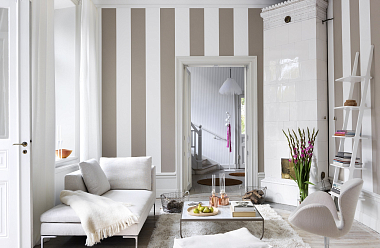 Скандинавская  полоска. Новые обои Sandberg