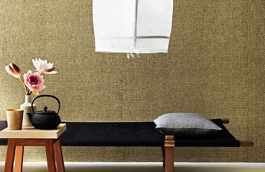 Органические фактуры обоев Graminees от Pierre Frey