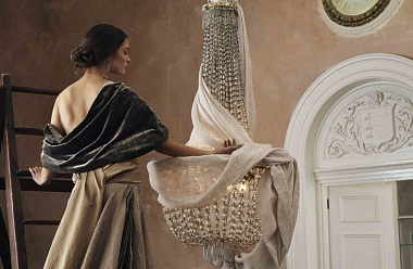 Коллекция тканей De Le Cuona в духе Коко Шанель GOLDEN AGE