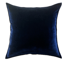 Подушка SILK VELVET Navy